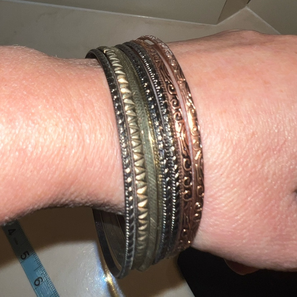 Bangle bracelets - 7